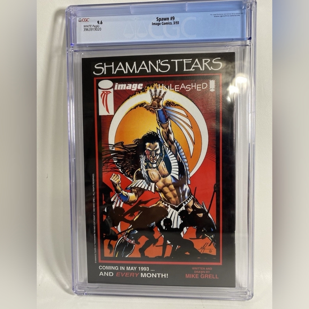 Spawn #9 (3/93) Image Comics 1st Medieval Spawn & Angela Graded CGC 9.6 WHITE - Picture 4 of 6